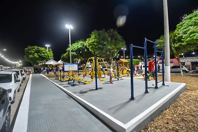 Praça antes da reforma